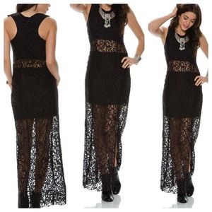 Buckle Sea Gypsies Lace Maxi Dress